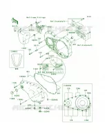 Left Engine Covers per Kawasaki Vulcan 2000 2005