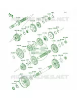 Transmission per Kawasaki Vulcan 2000 2005