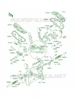 Footrests per Kawasaki Vulcan 2000 Limited 2005