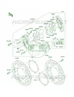 Front Brake per Kawasaki Vulcan 2000 Limited 2005