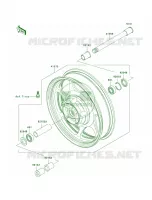 Front Wheel per Kawasaki Vulcan 2000 Limited 2005