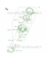 Meters per Kawasaki Vulcan 2000 Limited 2005