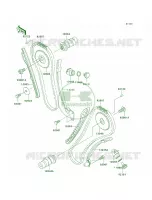 CamshaftsTensioner per Kawasaki Vulcan 800 2005