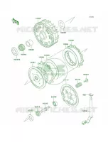 Clutch per Kawasaki Vulcan 800 2005