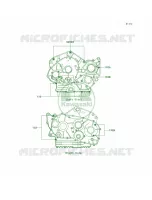 Crankcase Bolt Pattern per Kawasaki Vulcan 800 2005