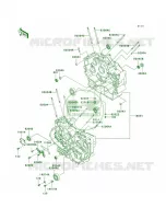 Crankcase per Kawasaki Vulcan 800 2005