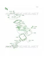 Cylinder Head Cover per Kawasaki Vulcan 800 2005