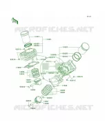 CylinderPistons per Kawasaki Vulcan 800 2005