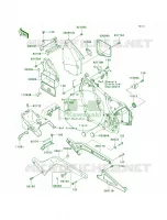 Frame Fittings per Kawasaki Vulcan 800 2005