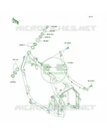 Frame per Kawasaki Vulcan 800 2005