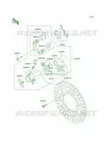 Front Brake per Kawasaki Vulcan 800 2005