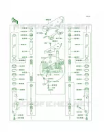 Front Fork per Kawasaki Vulcan 800 2005