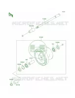 Front Wheel per Kawasaki Vulcan 800 2005