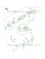 Gear Change DrumShift Forks per Kawasaki Vulcan 800 2005