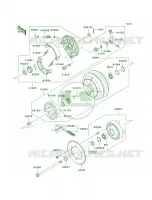 Rear WheelChain per Kawasaki Vulcan 800 2005