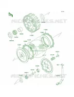 Clutch per Kawasaki Vulcan 800 Drifter 2005