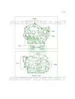 Crankcase Bolt Pattern per Kawasaki Vulcan 800 Drifter 2005