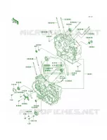 Crankcase per Kawasaki Vulcan 800 Drifter 2005