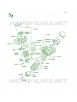 CylinderPistons per Kawasaki Vulcan 800 Drifter 2005