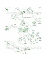 Gear Change Mechanism per Kawasaki Vulcan 800 Drifter 2005