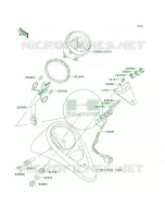 Meters per Kawasaki Vulcan 800 Drifter 2005