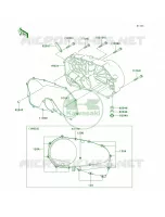 Right Engine Covers per Kawasaki Vulcan 800 Drifter 2005