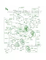 Air Cleaner per Kawasaki Vulcan 1500 Drifter 2004