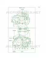 Crankcase Bolt Pattern per Kawasaki Vulcan 1500 Drifter 2004