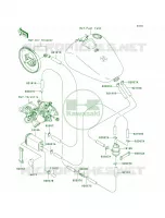 Fuel Evaporative SystemCA per Kawasaki Vulcan 1500 Drifter 2004