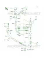 Rear Master Cylinder per Kawasaki Vulcan 1500 Drifter 2004