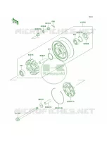 Rear WheelChain per Kawasaki Vulcan 1500 Drifter 2004