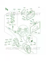 Taillights per Kawasaki Vulcan 1500 Drifter 2004
