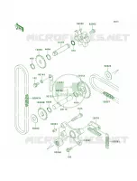Water Pump per Kawasaki Vulcan 1500 Drifter 2004