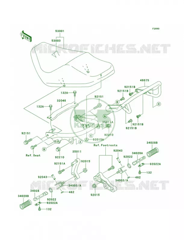 Optional Parts Kawasaki MOTOS 1500 2004 Vulcan 1500 Drifter  VN1500-R4