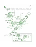 CylinderPistons per Kawasaki Vulcan 800 2003