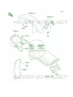 Fenders per Kawasaki Vulcan 800 2003