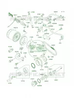 Oil PumpOil Filter per Kawasaki Vulcan 800 2003