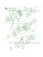 Rear WheelChain per Kawasaki Vulcan 800 2003