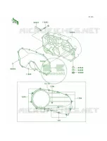 Right Engine Covers per Kawasaki Vulcan 800 2003
