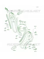 CamshaftsTensioner per Kawasaki Vulcan 800 Drifter 2003