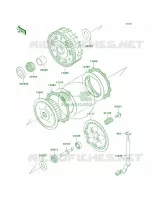 Clutch per Kawasaki Vulcan 800 Drifter 2003
