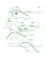 DecalsBlackE2 per Kawasaki Vulcan 800 Drifter 2003