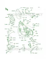 Frame Fittings per Kawasaki Vulcan 800 Drifter 2003