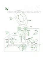 Front BrakeE4E5 per Kawasaki Vulcan 800 Drifter 2003