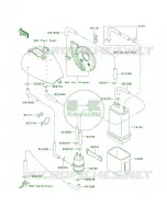 Fuel Evaporative SystemCA per Kawasaki Vulcan 800 Drifter 2003