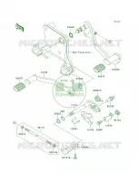 Gear Change Mechanism per Kawasaki Vulcan 800 Drifter 2003
