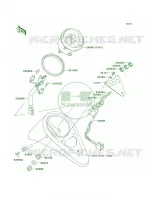 Meters per Kawasaki Vulcan 800 Drifter 2003