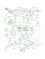 Oil PumpOil Filter per Kawasaki Vulcan 800 Drifter 2003