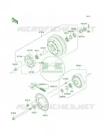 Rear WheelChain per Kawasaki Vulcan 800 Drifter 2003