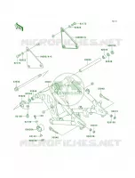 Swingarm per Kawasaki Vulcan 800 Drifter 2003